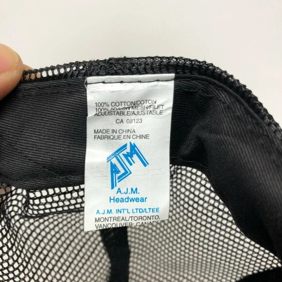 Vintage Michener Allen Auctioneering Ltd. Trucker Hat Mesh Corduroy Rope Cap - Picture 6 of 6